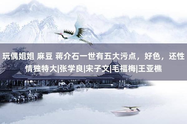 玩偶姐姐 麻豆 蒋介石一世有五大污点，好色，还性情独特大|张学良|宋子文|毛福梅|王亚樵